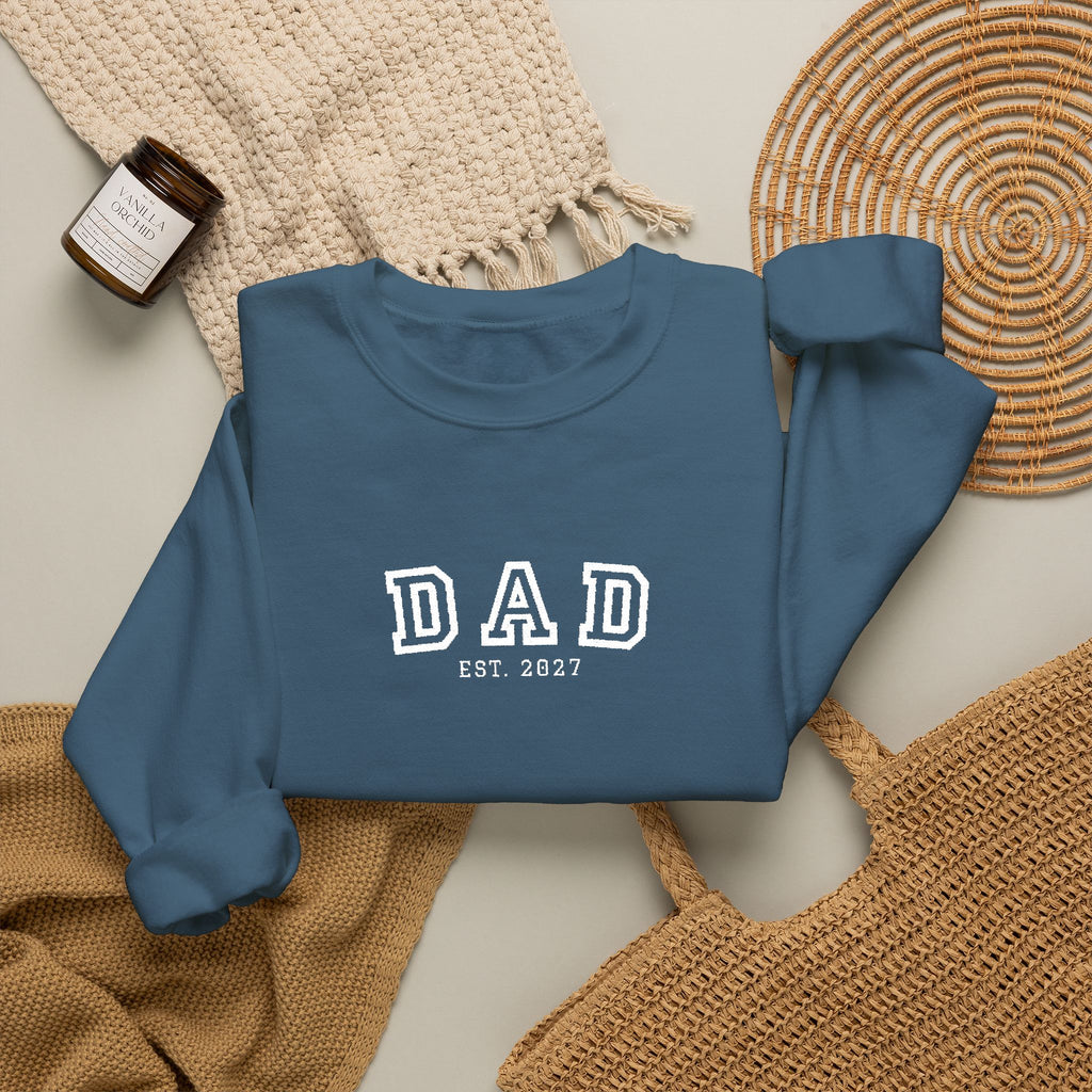 Embroidered Dad 2027 Crewneck Sweatshirt