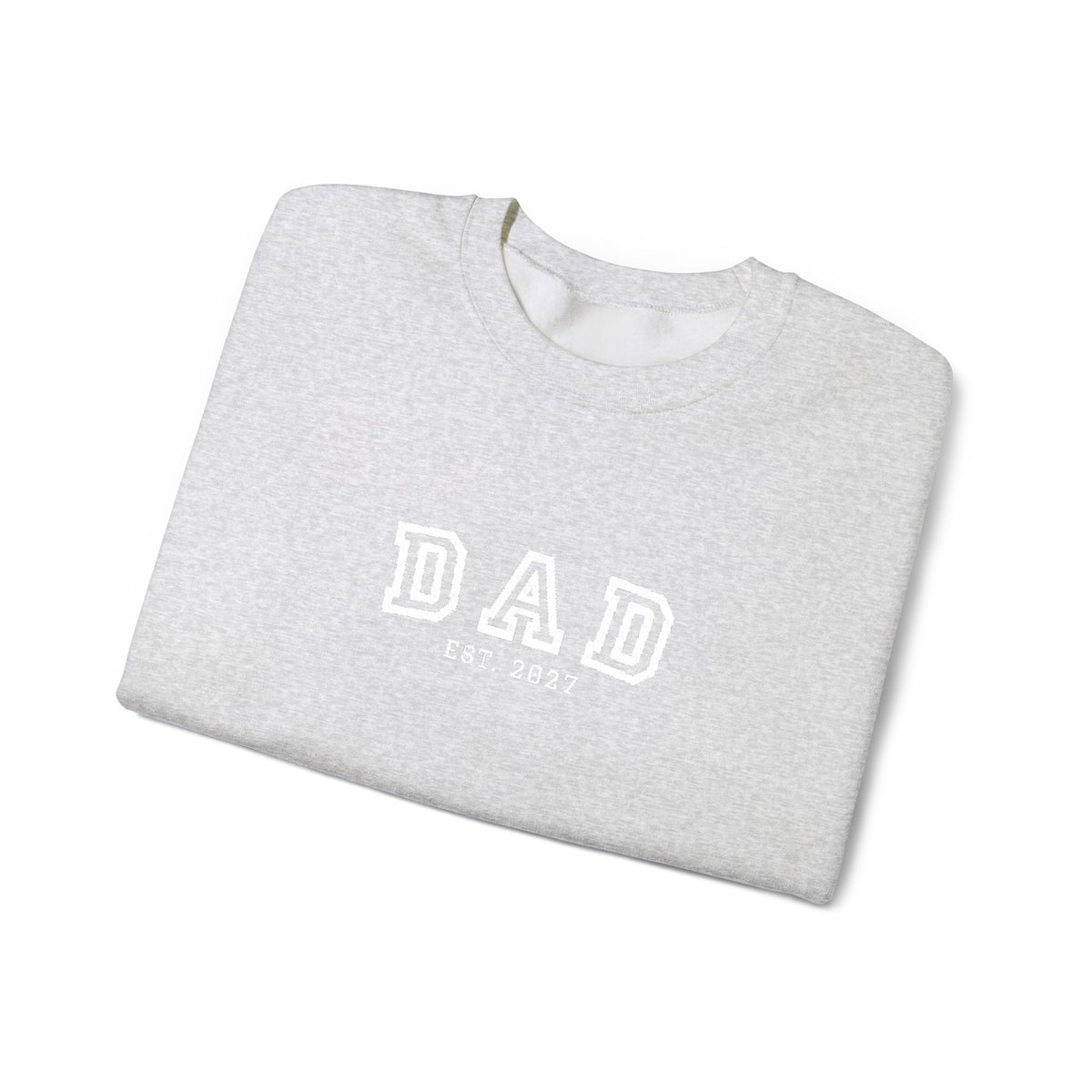 Embroidered Dad 2027 Crewneck Sweatshirt