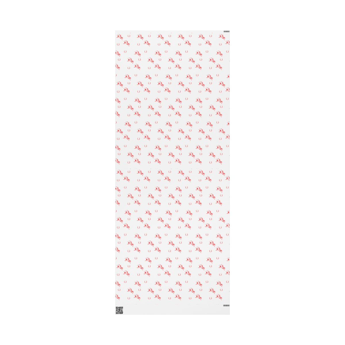 Red Horse Sketch Wrapping Paper