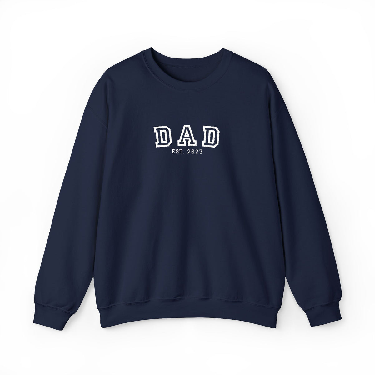 Embroidered Dad 2027 Crewneck Sweatshirt