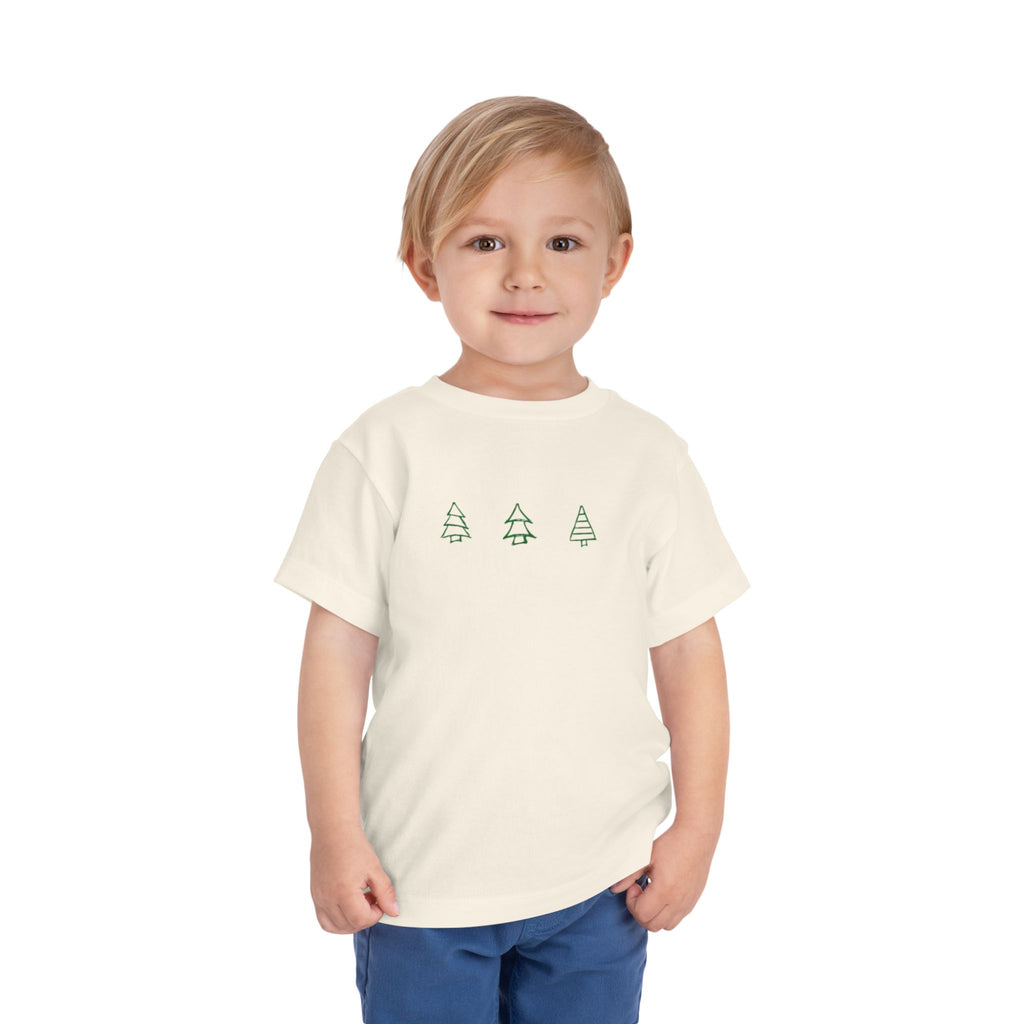 Toddler Christmas Tree Short Sleeve Tee