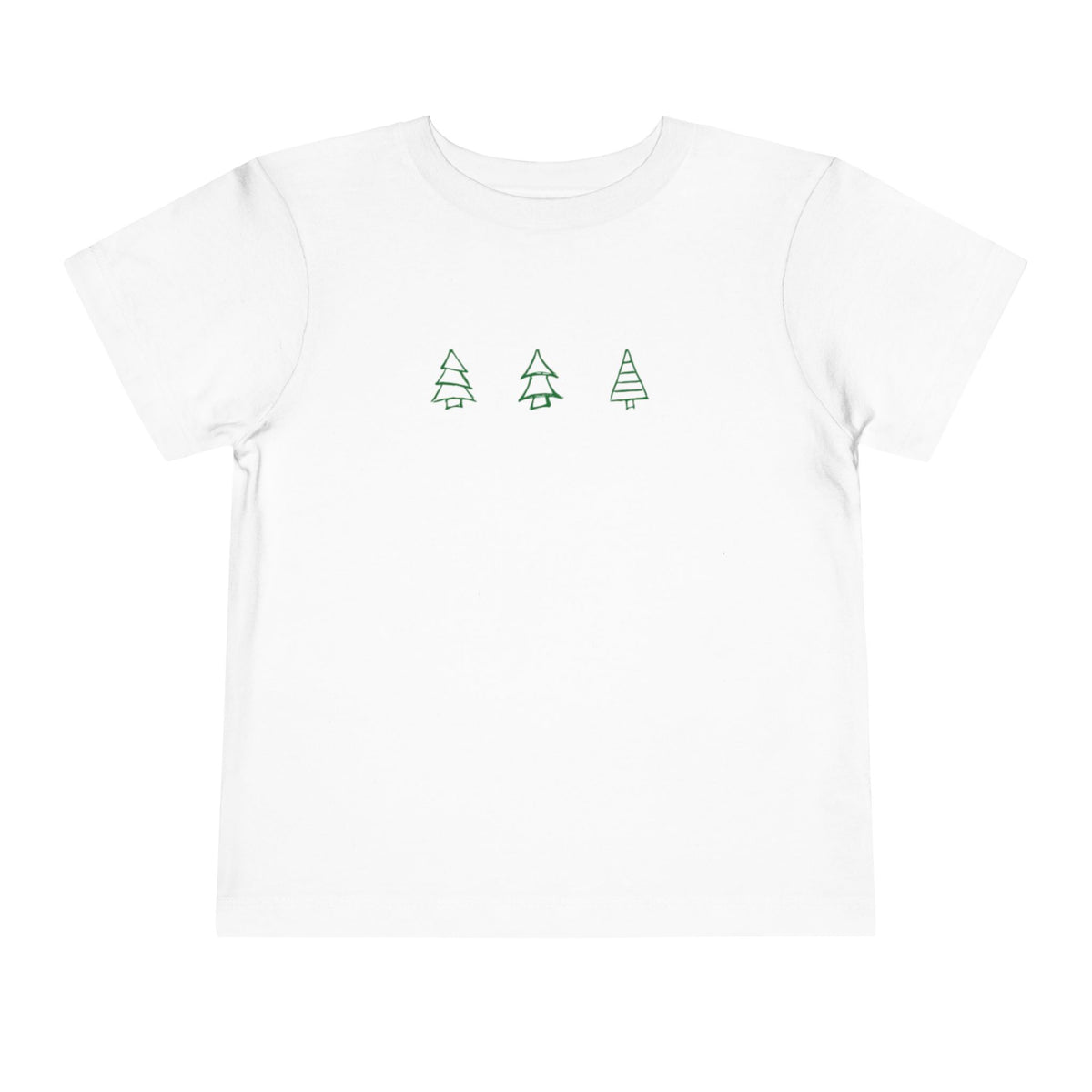 Toddler Christmas Tree Short Sleeve Tee