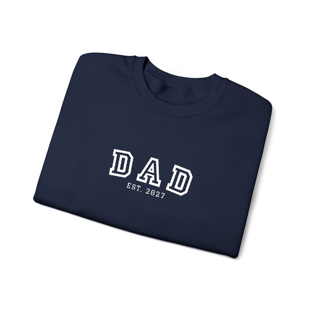 Embroidered Dad 2027 Crewneck Sweatshirt