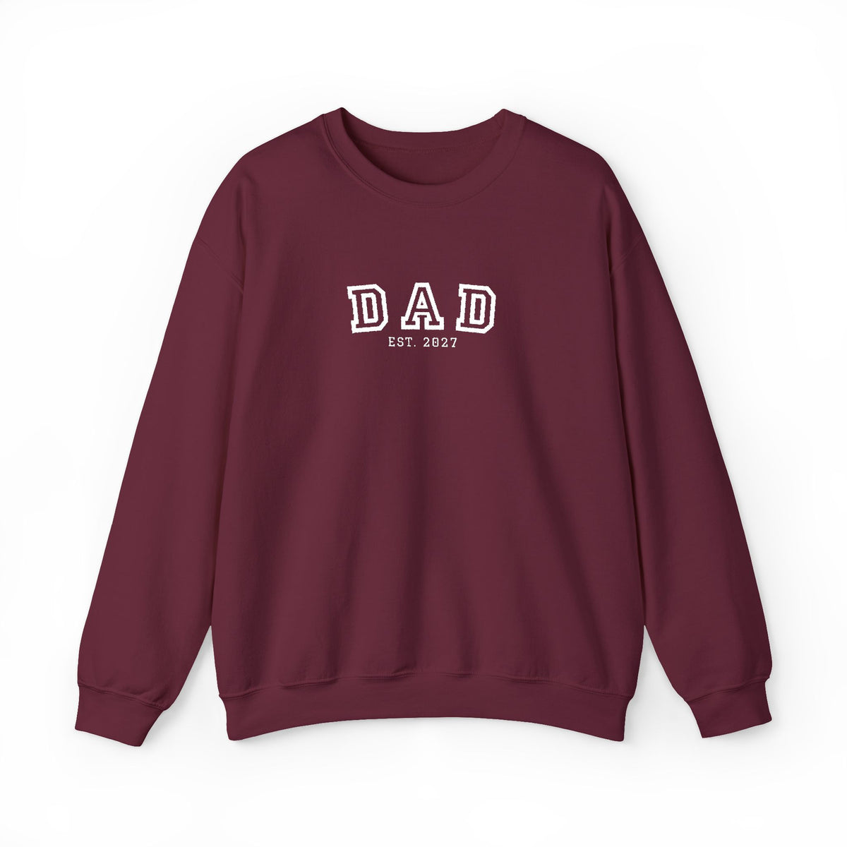 Embroidered Dad 2027 Crewneck Sweatshirt