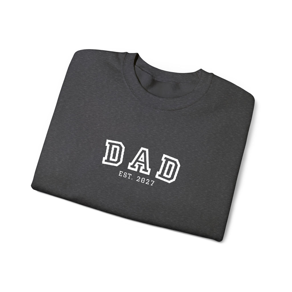 Embroidered Dad 2027 Crewneck Sweatshirt