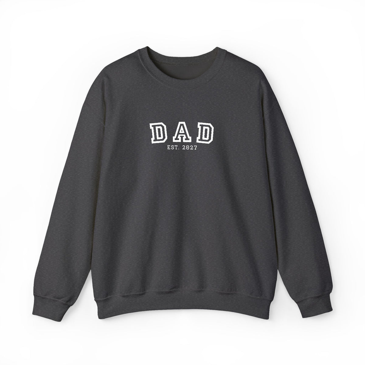 Embroidered Dad 2027 Crewneck Sweatshirt