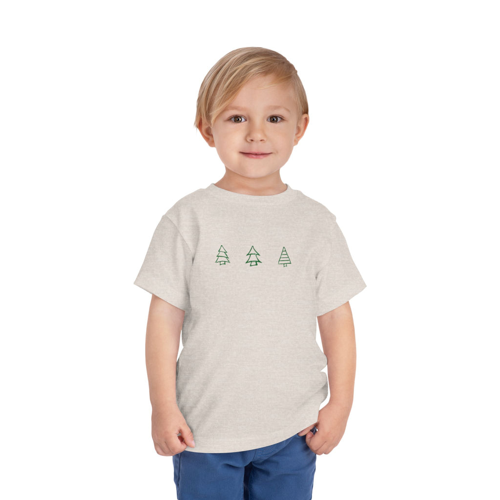 Toddler Christmas Tree Short Sleeve Tee