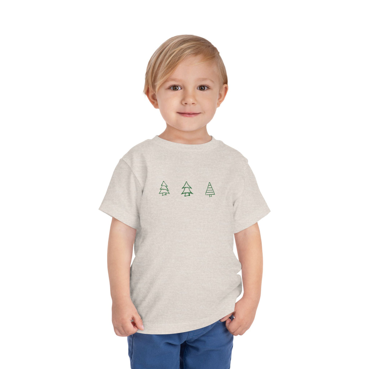 Toddler Christmas Tree Short Sleeve Tee
