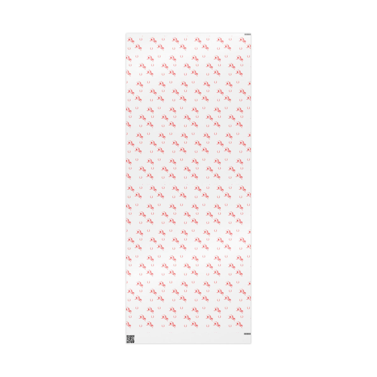 Red Horse Sketch Wrapping Paper