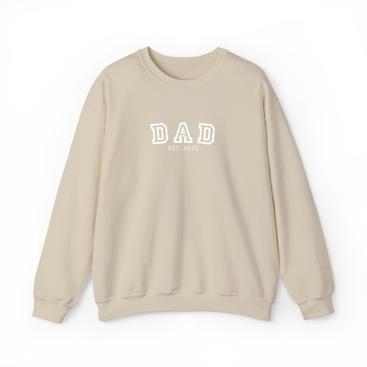 Embroidered Dad 2027 Crewneck Sweatshirt