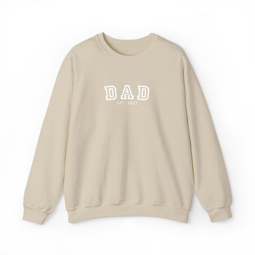Embroidered Dad 2027 Crewneck Sweatshirt