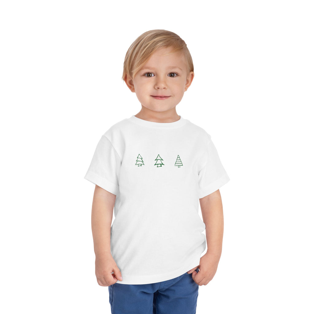 Toddler Christmas Tree Short Sleeve Tee