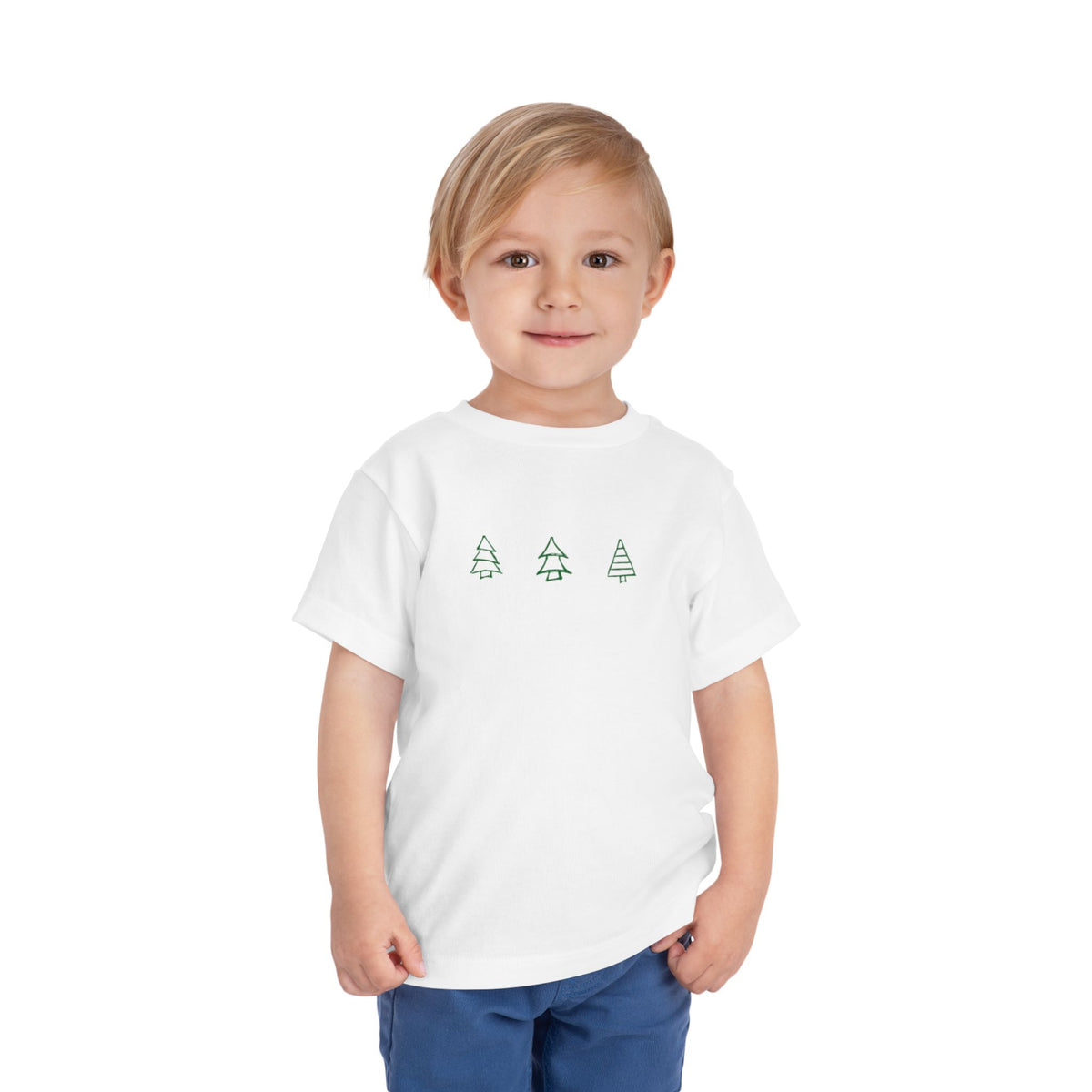 Toddler Christmas Tree Short Sleeve Tee