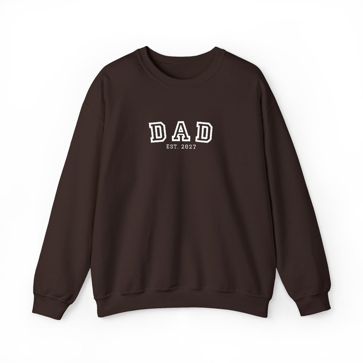 Embroidered Dad 2027 Crewneck Sweatshirt
