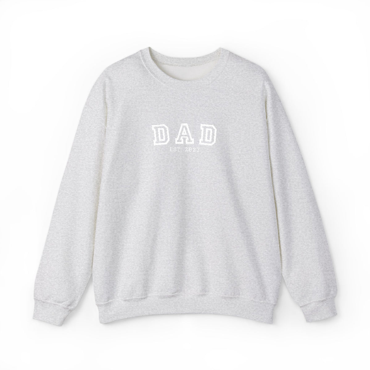 Embroidered Dad 2027 Crewneck Sweatshirt