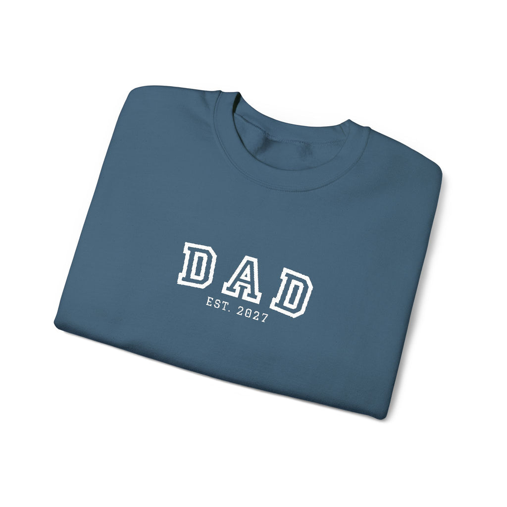 Embroidered Dad 2027 Crewneck Sweatshirt