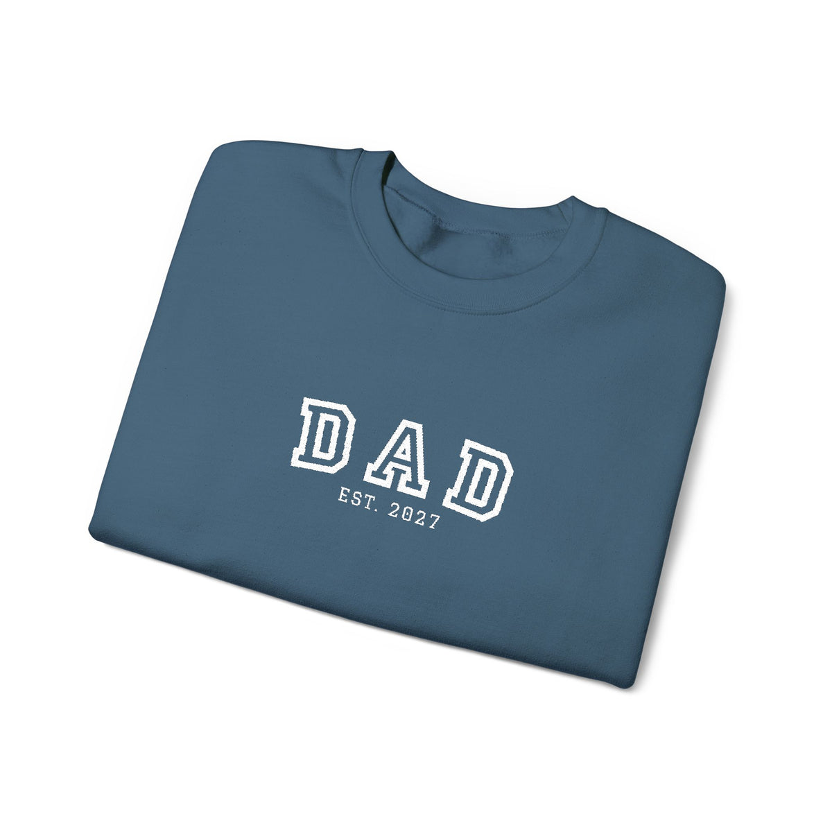 Embroidered Dad 2027 Crewneck Sweatshirt